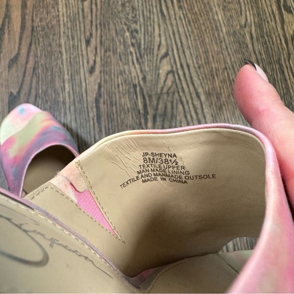 Jessica Simpson Sheyna Tie Dye Wedge Sandals size 8 - Picture 8 of 8